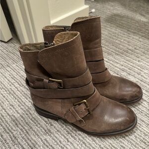 Treasure & bond leather brown boots